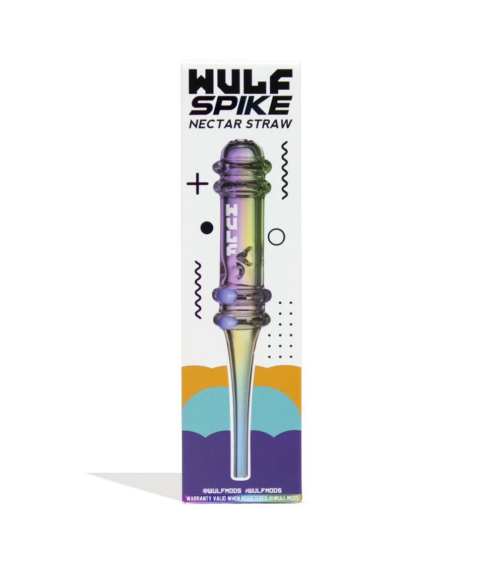 Full Color Wulf Mods Spike Nectar Straw Packaging 15pk Front View on White Background
