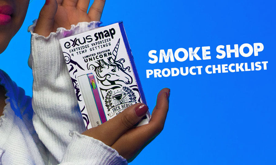 Smoke Shop Product Checklist