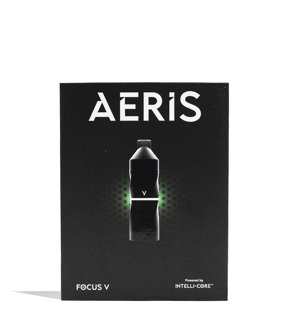 Focus V Aeris Portable Concentrate Vaporizer Packaging Front View on White Background