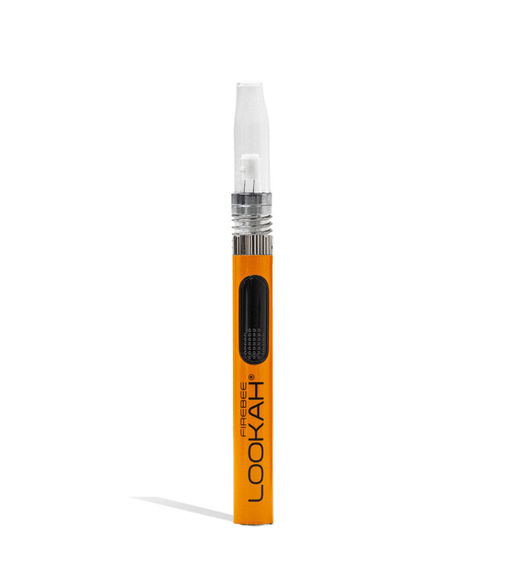 Orange Lookah Firebee 510 Vape Kit Type A Front View on White Background