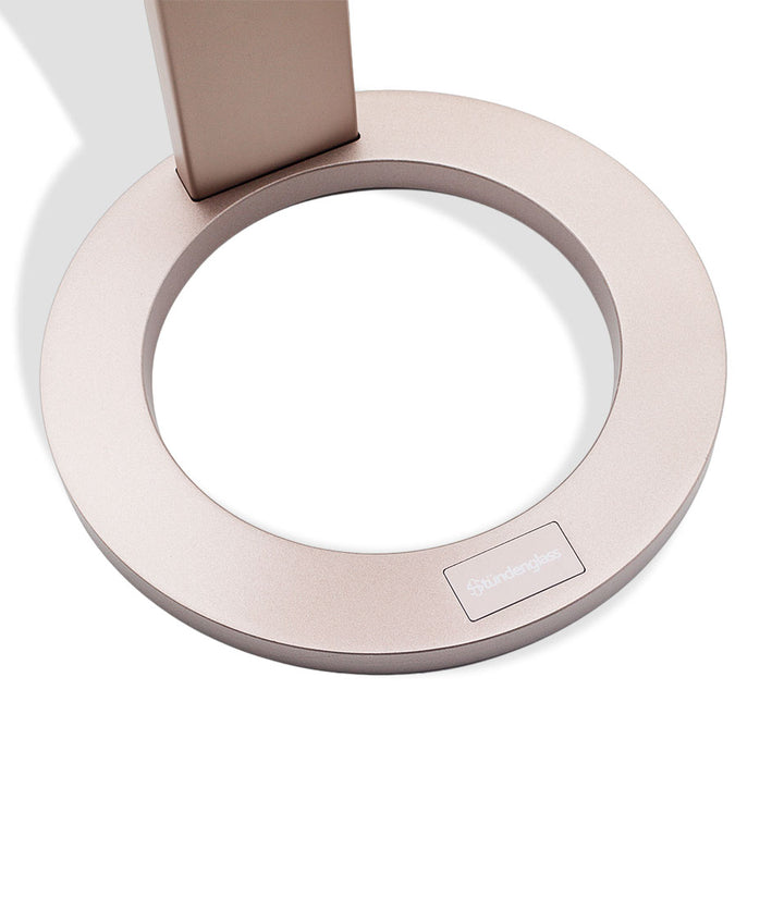 Desert Rose Stündenglass Gravity Infuser stand on white background