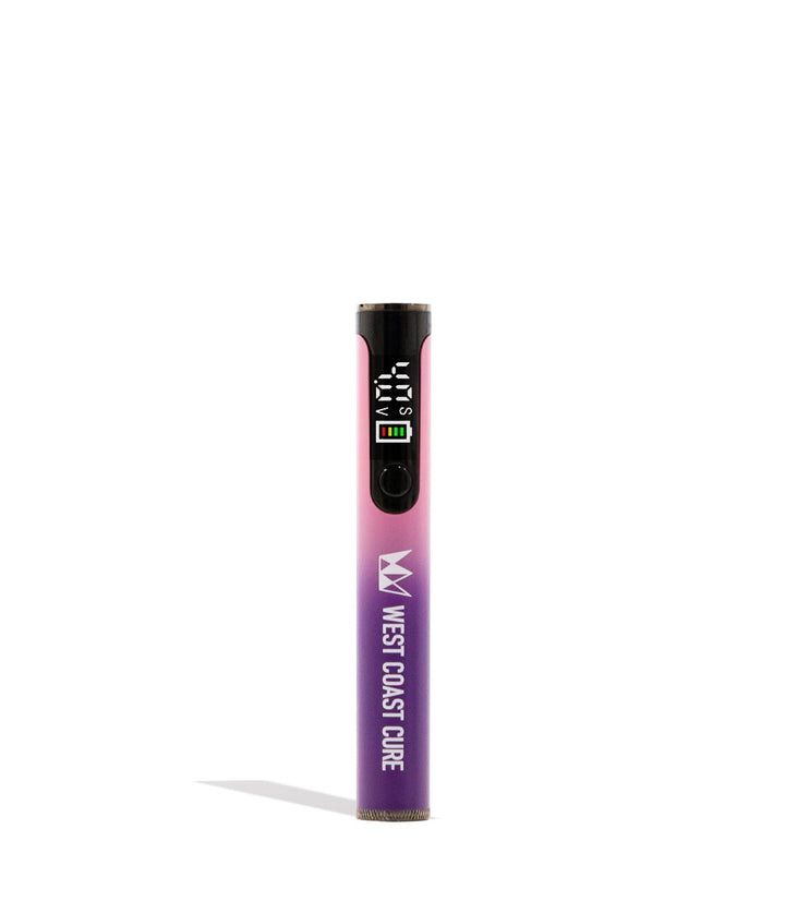 Galaxy West Coast Cure Flash Variable Voltage Battery 15pk Front View on White Background