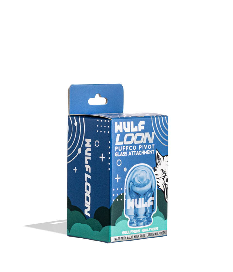 Blue Wulf Mods Loon Puffco Pivot Top 15pk Packaging Front View on White Background