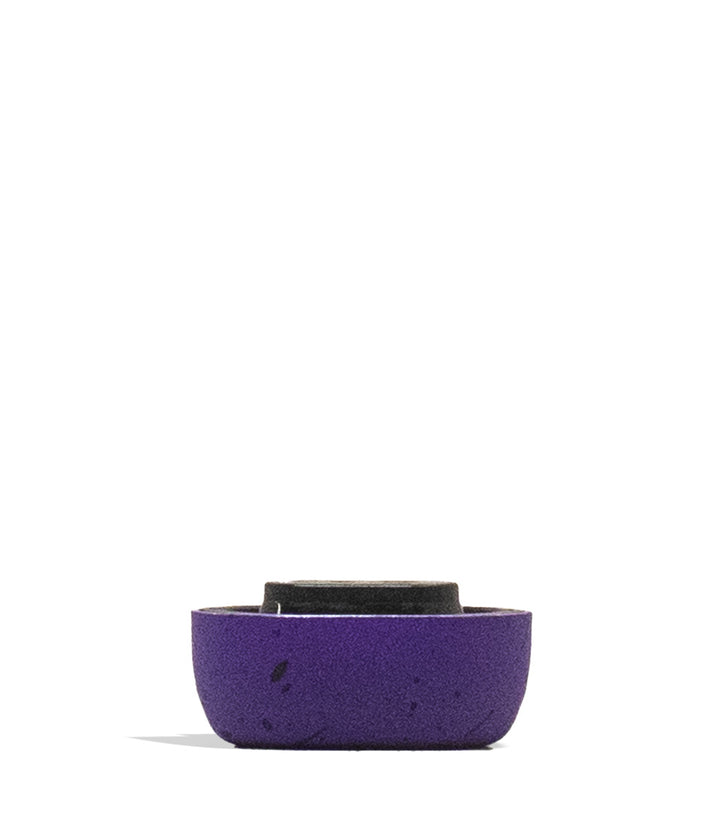 Purple Black Spatter Wulf Mods LX Slim Replacement Base Front View on White Background
