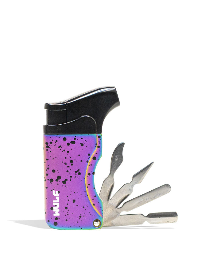 Full Color Wulf Mods Omni Dab Tool Torch 18pk Open Front View on White Background