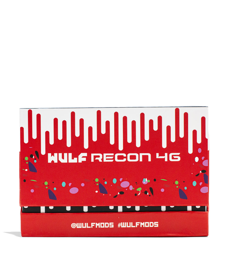 Wulf Mods Recon 4g Dual Cartridge Vaporizer 9pk Closed View on White Background