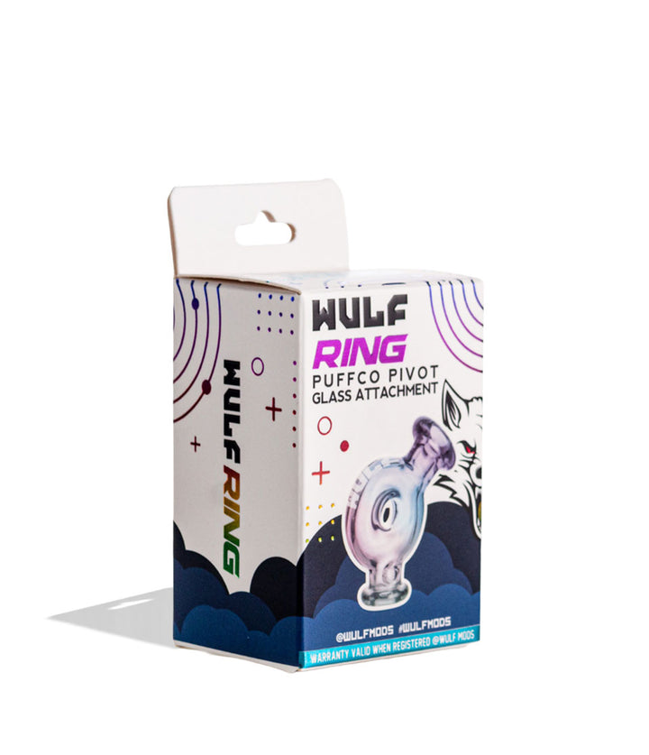 Full Color Wulf Mods Ring Puffco Pivot Top 15pk Packaging Front View on White Background