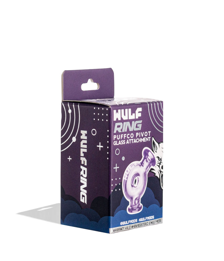 Purple Wulf Mods Ring Puffco Pivot Top 15pk Packaging Front View on White Background