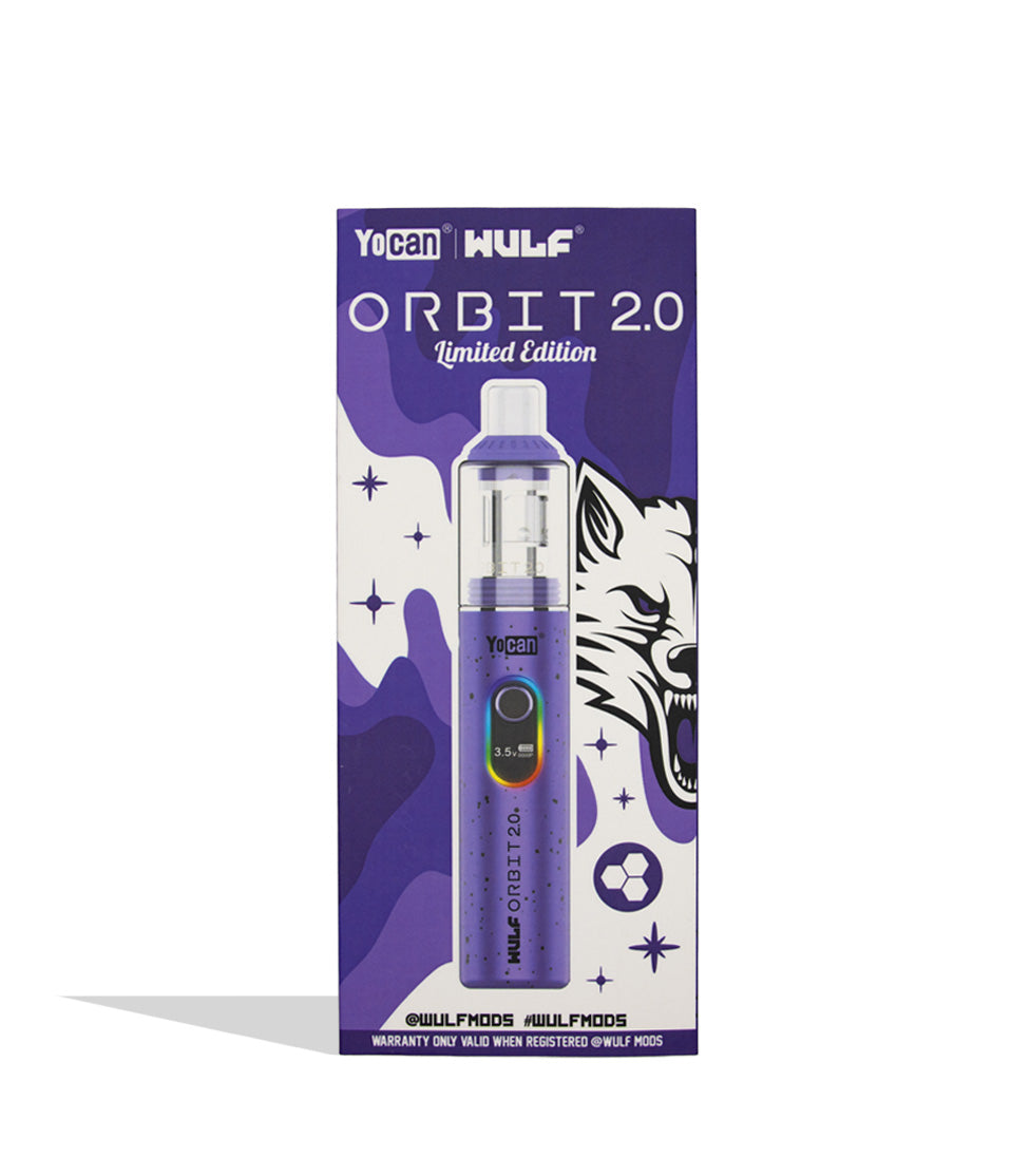 Wulf Mods Orbit 2.0 in purple color on white background box