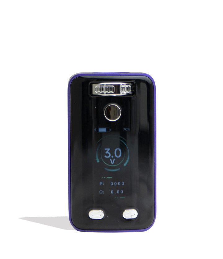 Purple Yocan UNI 3.0 Plus Variable Voltage Battery Front View on White Background