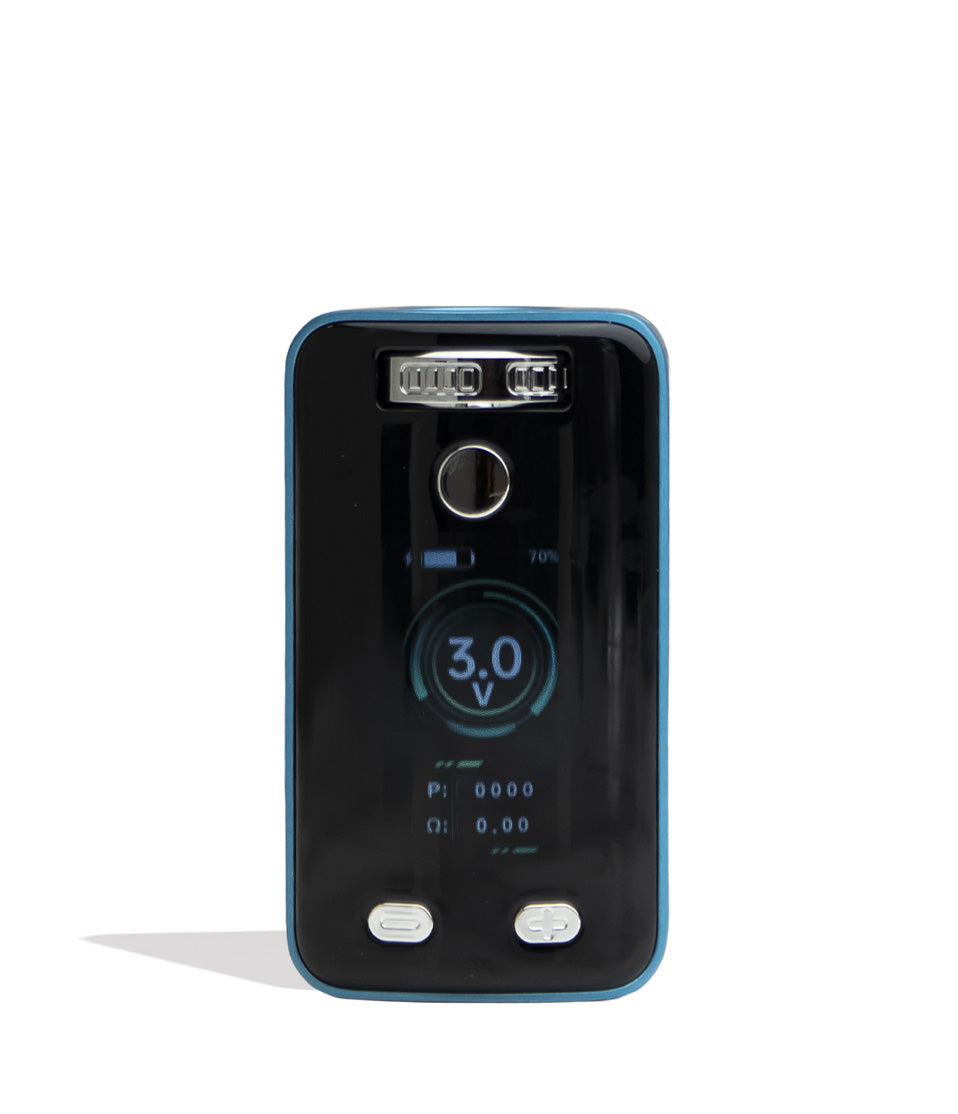 Teal Yocan UNI 3.0 Plus Variable Voltage Battery Front View on White Background