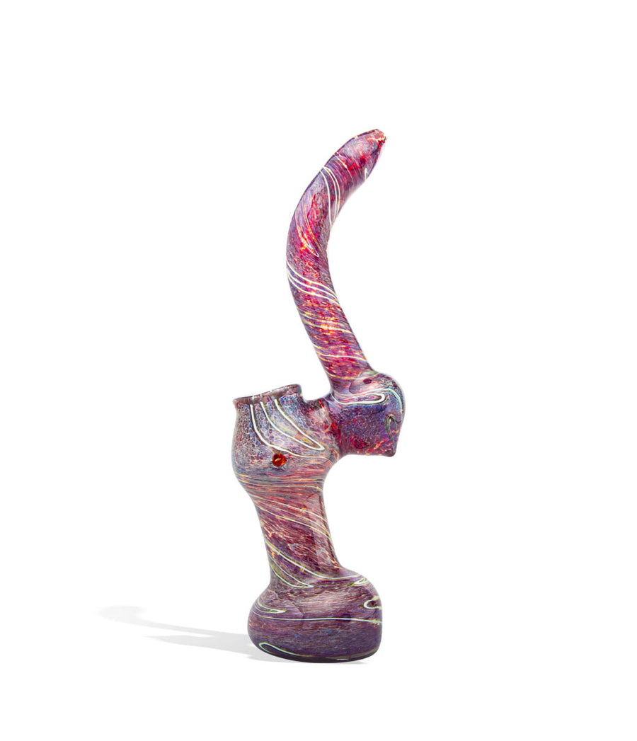 8 inch Colored Bubbler on white studio background