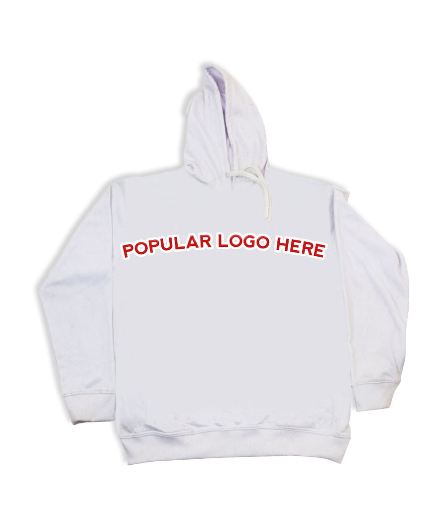 Custom Sweatshirt BW on white background