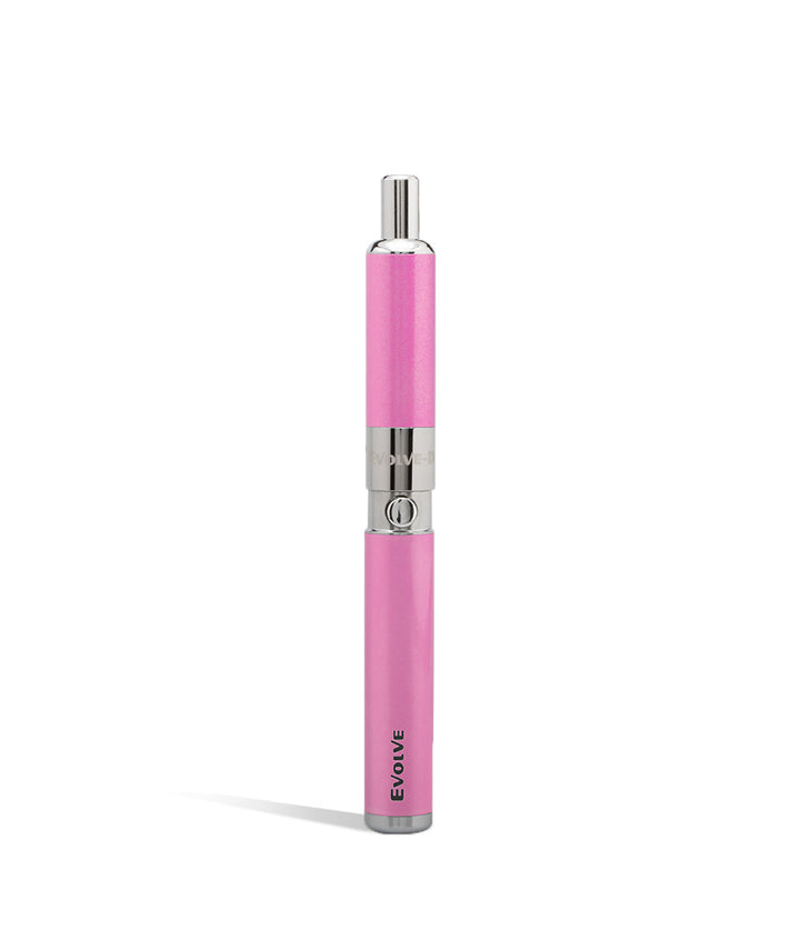 Sakura Pink front view Yocan Evolve-D Dry Herb Vaporizer on white background