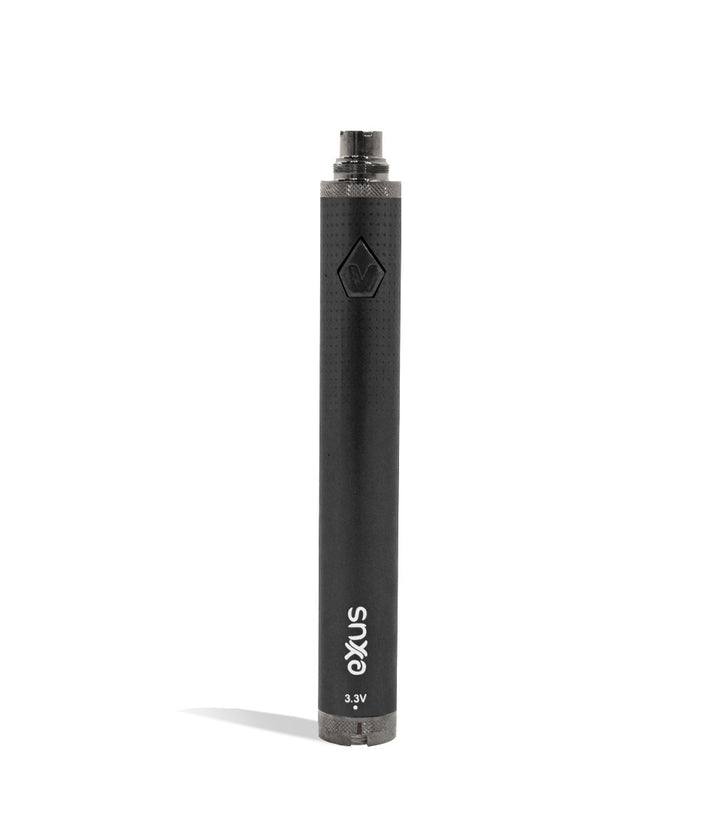 Cosmic Black front view Exxus Vape 1600 Cartridge Vaporizer on white background