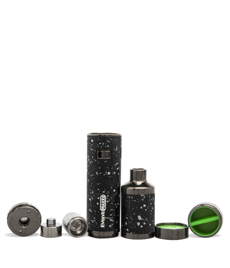 Black White Spatter apart Wulf Mods Evolve Maxxx 3 in 1 Kit on white background