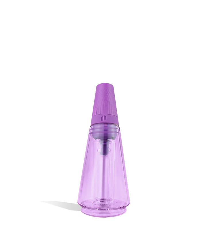 Ultraviolet Puffco Peak Travel Glass on white studio background